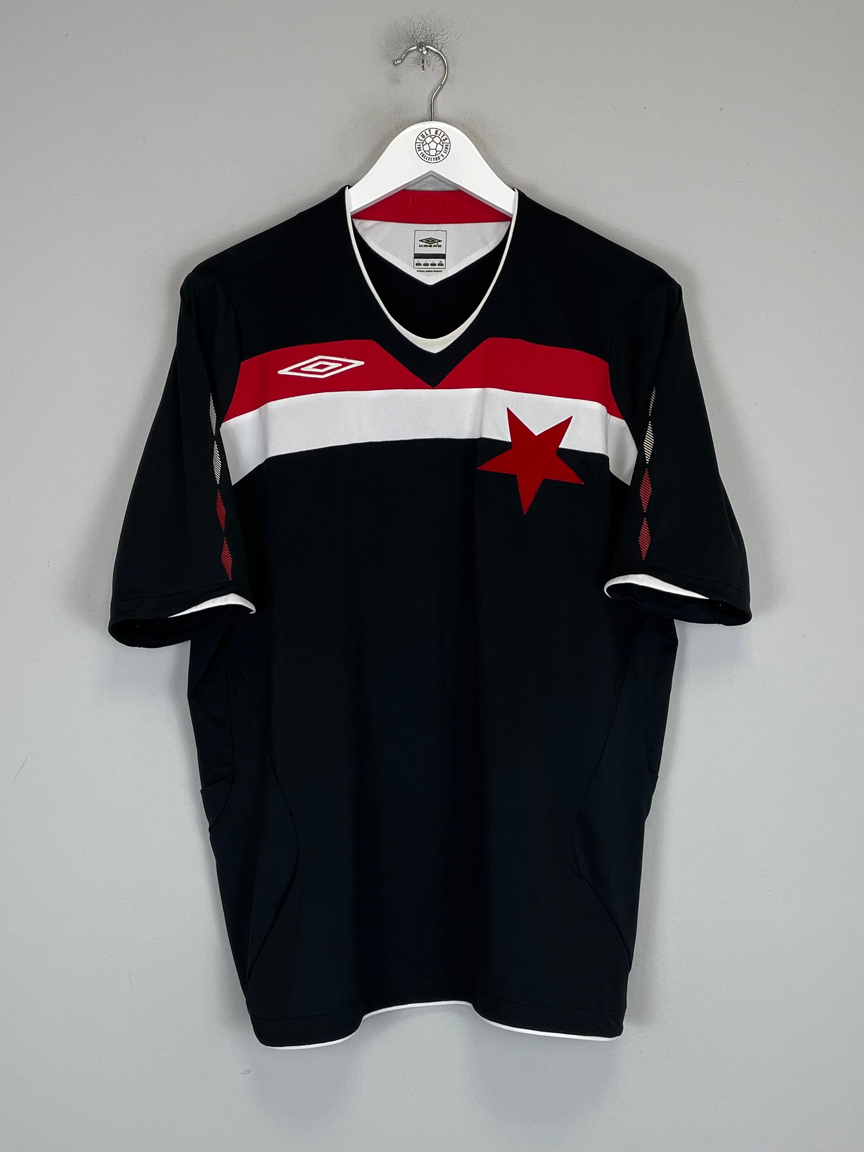 Shop 2008/09 SLAVIA PRAGUE AWAY SHIRT (L) UMBRO, classic football shirts, vintage football shirts & retro soccer jerseys at Cult Kits