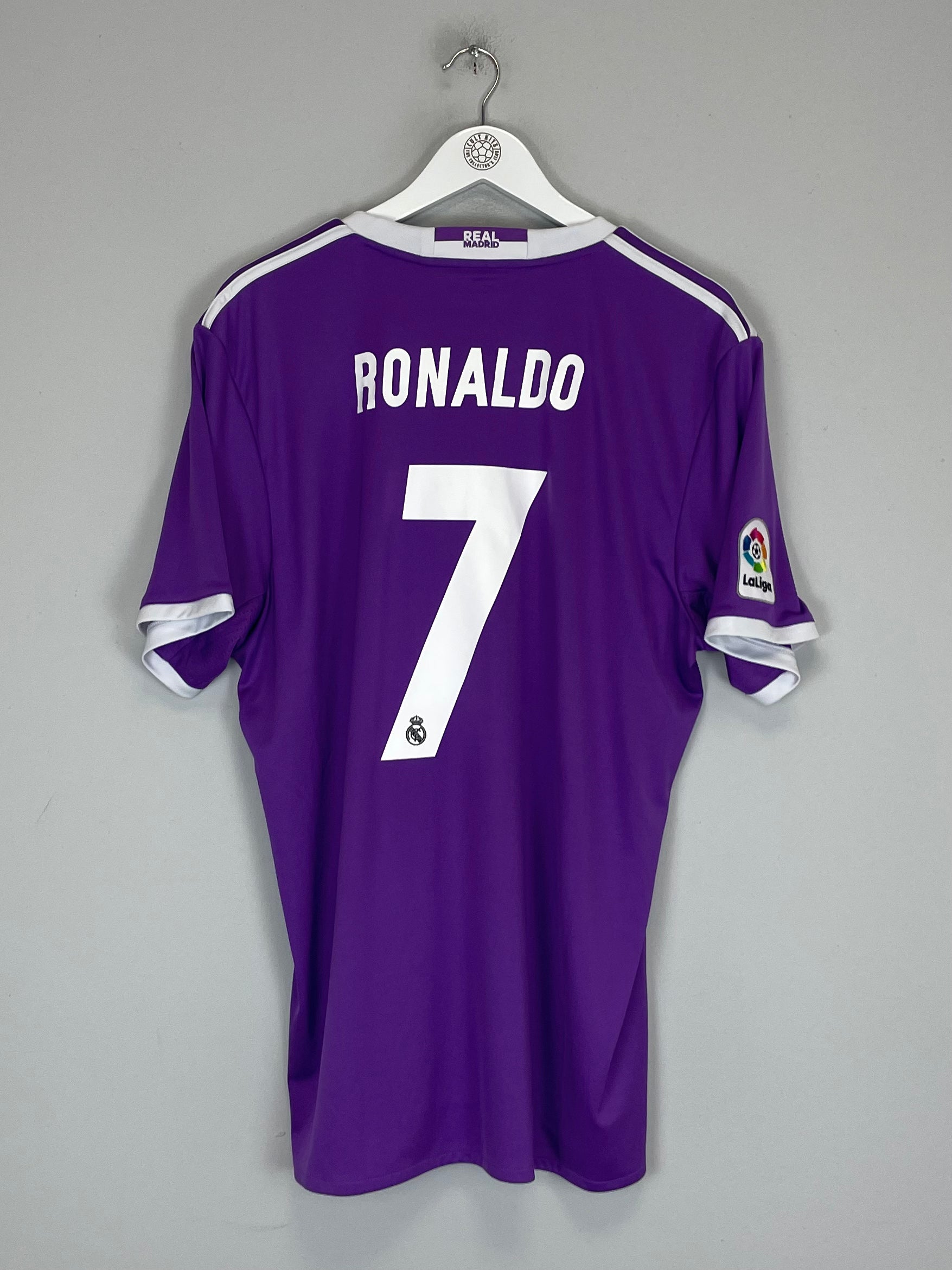 Shop 2016/17 REAL MADRID RONALDO #7 AWAY SHIRT (XL) ADIDAS, classic football shirts, vintage football shirts & retro soccer jerseys at Cult Kits