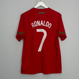 Shop 2010/12 PORTUGAL RONALDO #7 HOME SHIRT (M) NIKE, classic football shirts, vintage football shirts & retro soccer jerseys at Cult Kits