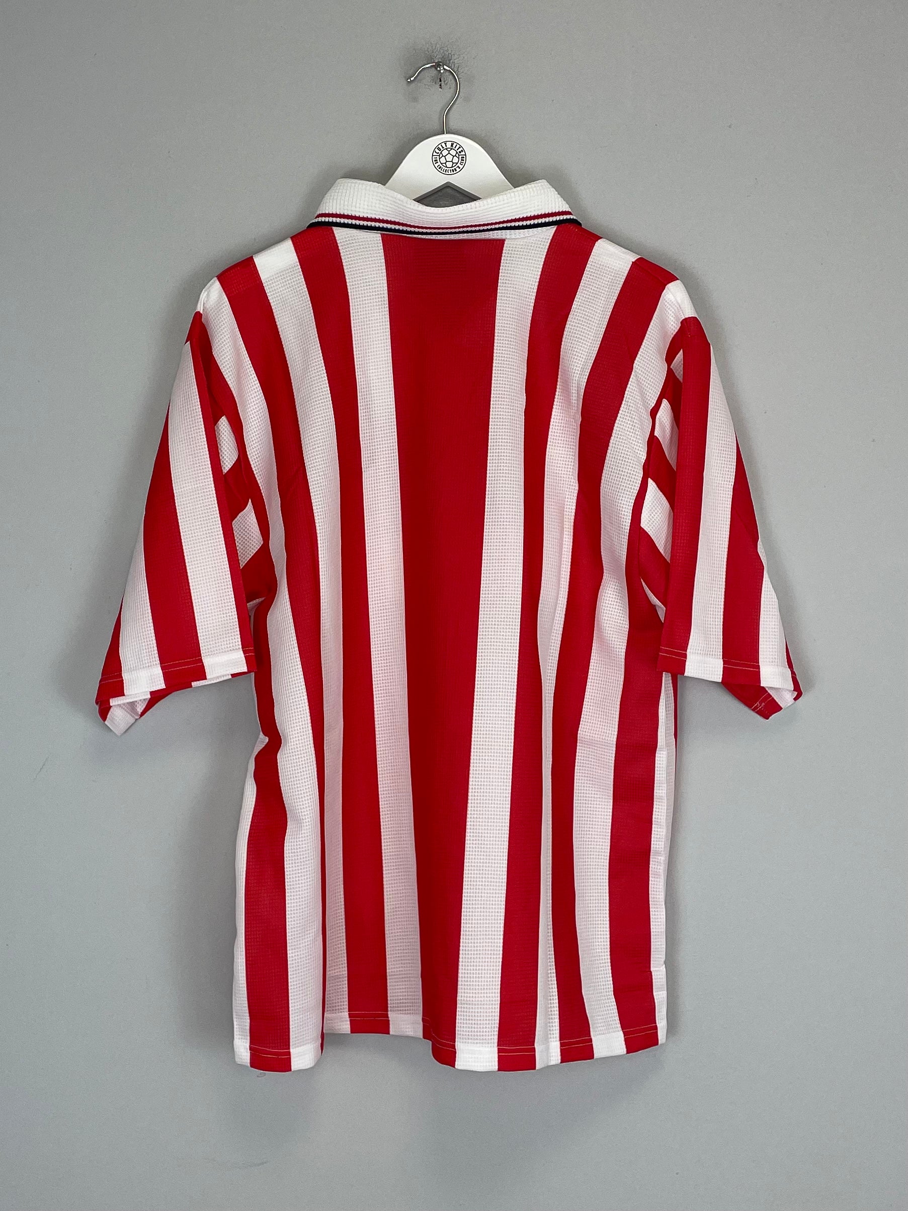 Shop 1997/98 STOKE CITY *BNWT* HOME SHIRT (L) ASICS, classic football shirts, vintage football shirts & retro soccer jerseys at Cult Kits