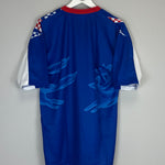 Shop 1995/97 CARLISLE *MINT* HOME SHIRT (L) RED FOX, classic football shirts, vintage football shirts & retro soccer jerseys at Cult Kits