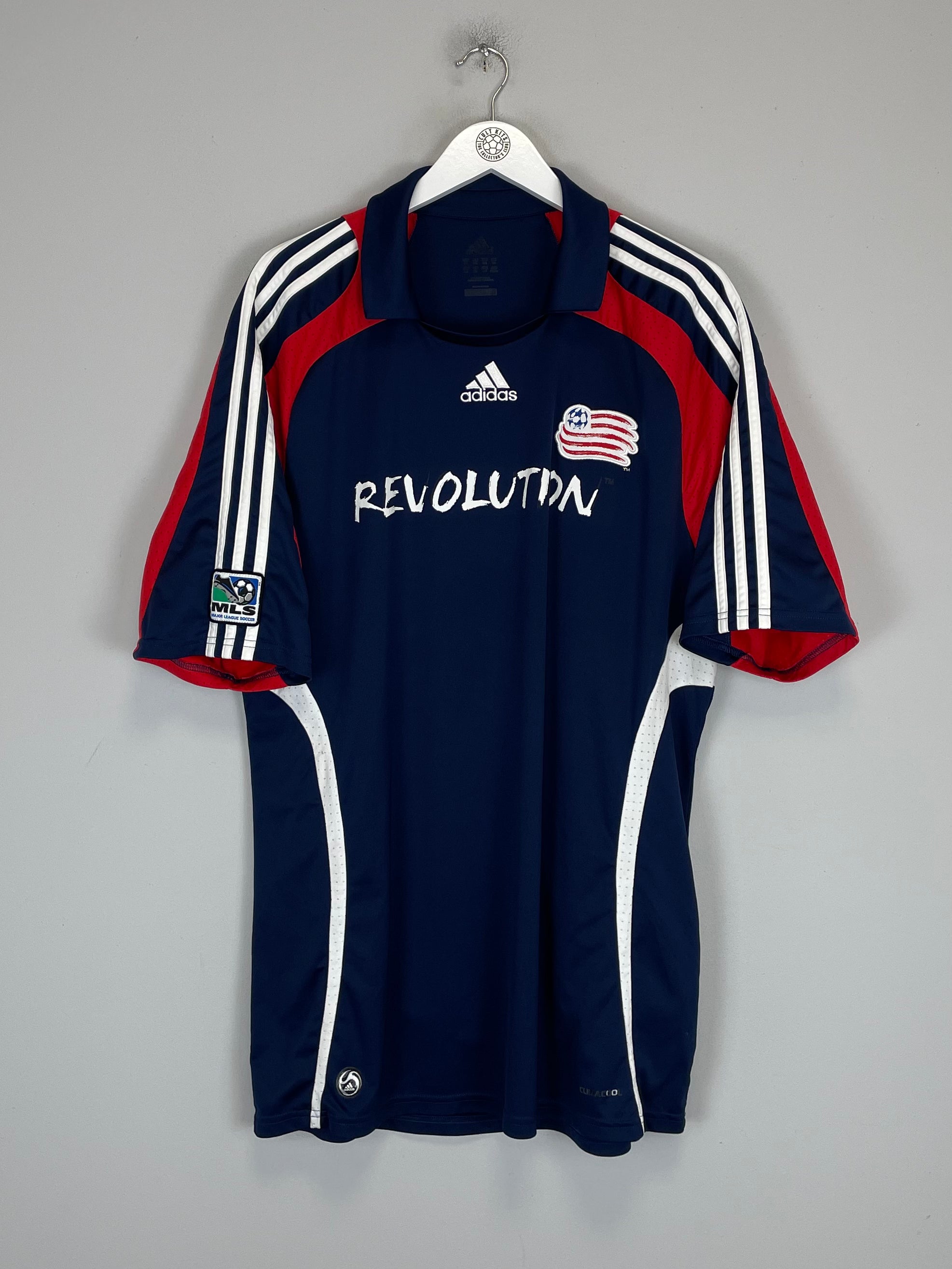 Shop 2008/09 NEW ENGLAND REVOLUTION AWAY SHIRT (XXL) ADIDAS, classic football shirts, vintage football shirts & retro soccer jerseys at Cult Kits