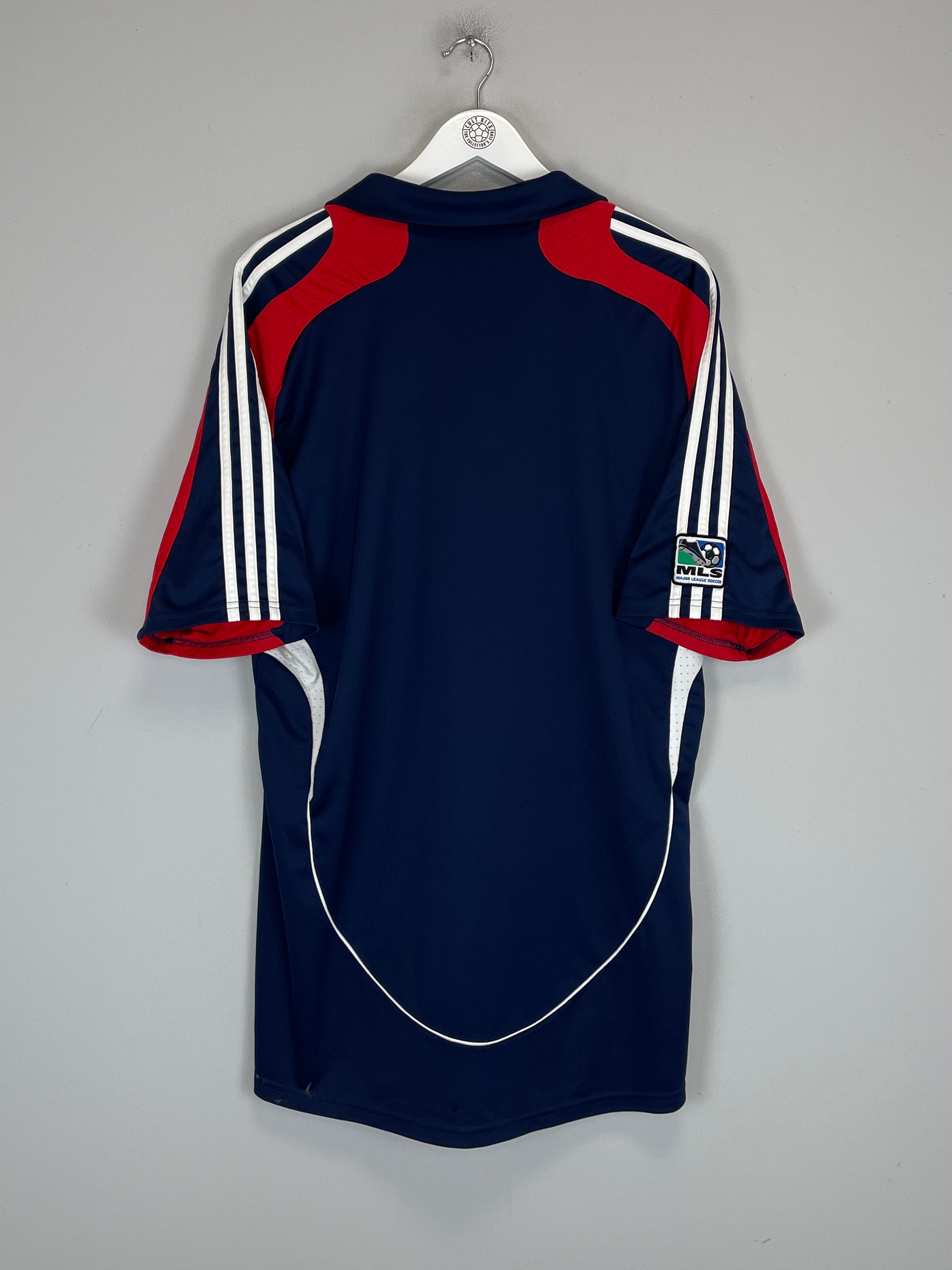 Shop 2008/09 NEW ENGLAND REVOLUTION AWAY SHIRT (XXL) ADIDAS, classic football shirts, vintage football shirts & retro soccer jerseys at Cult Kits