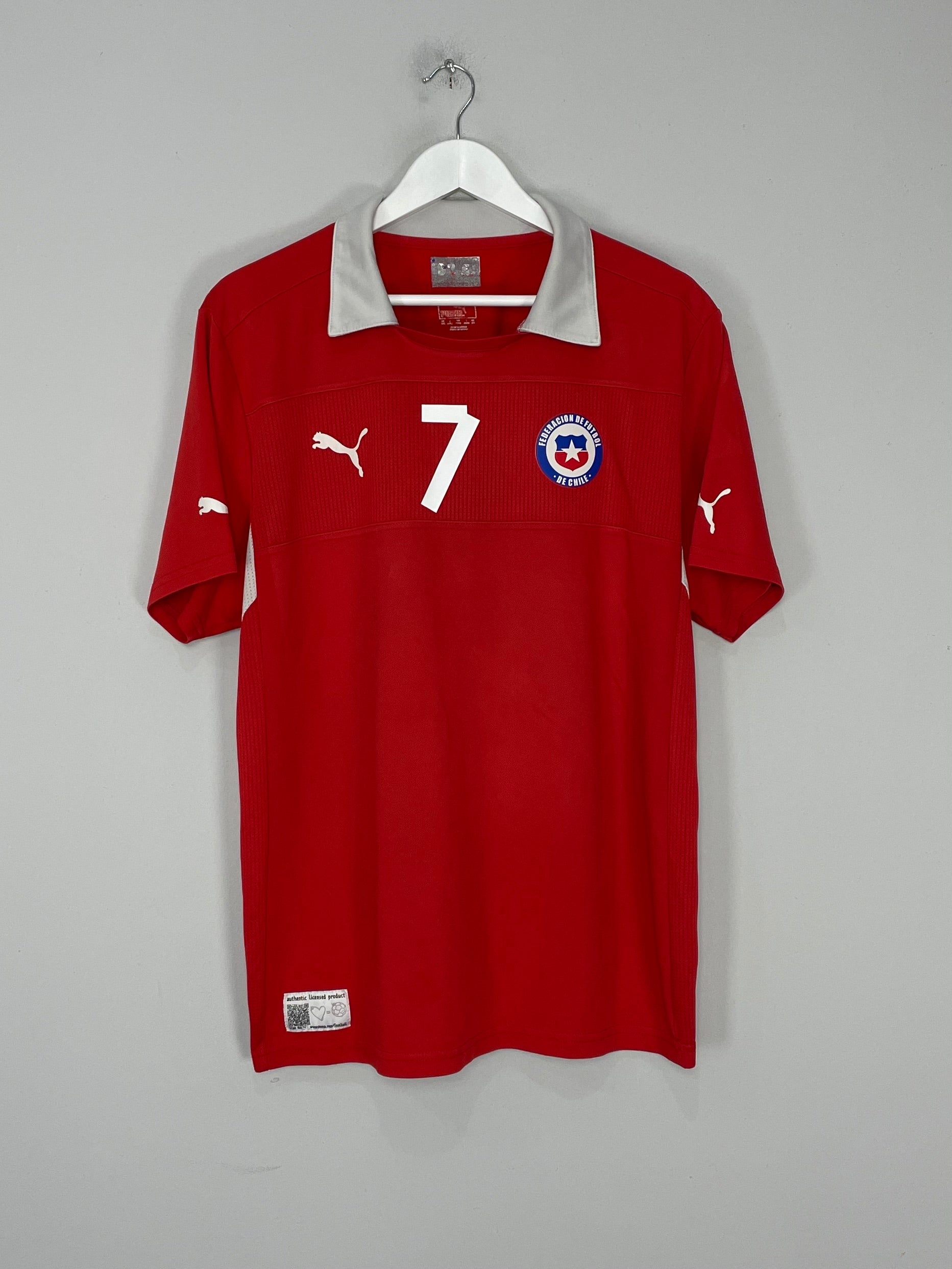 Shop 2012/13 CHILE SANCHEZ #7 HOME SHIRT (XXL) PUMA, classic football shirts, vintage football shirts & retro soccer jerseys at Cult Kits