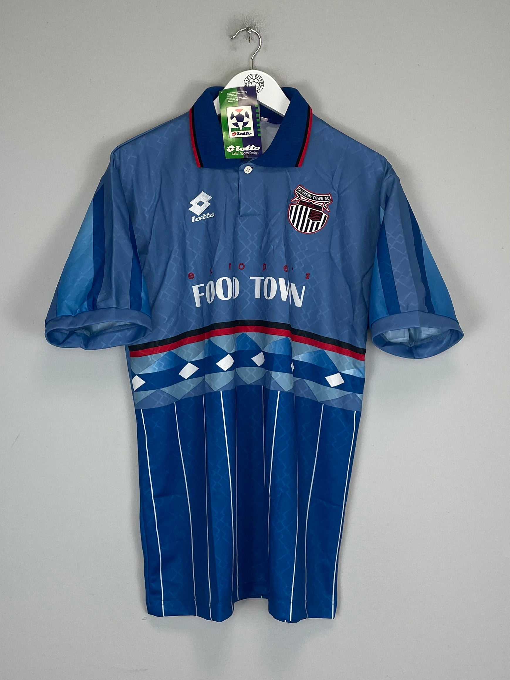 Shop 1996/97 GRIMSBY TOWN *BNWT* AWAY SHIRT (L) LOTTO, classic football shirts, vintage football shirts & retro soccer jerseys at Cult Kits