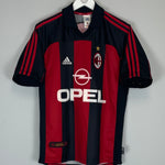 Shop 2000/02 AC MILAN BOBAN #10 HOME SHIRT (S) ADIDAS, classic football shirts, vintage football shirts & retro soccer jerseys at Cult Kits