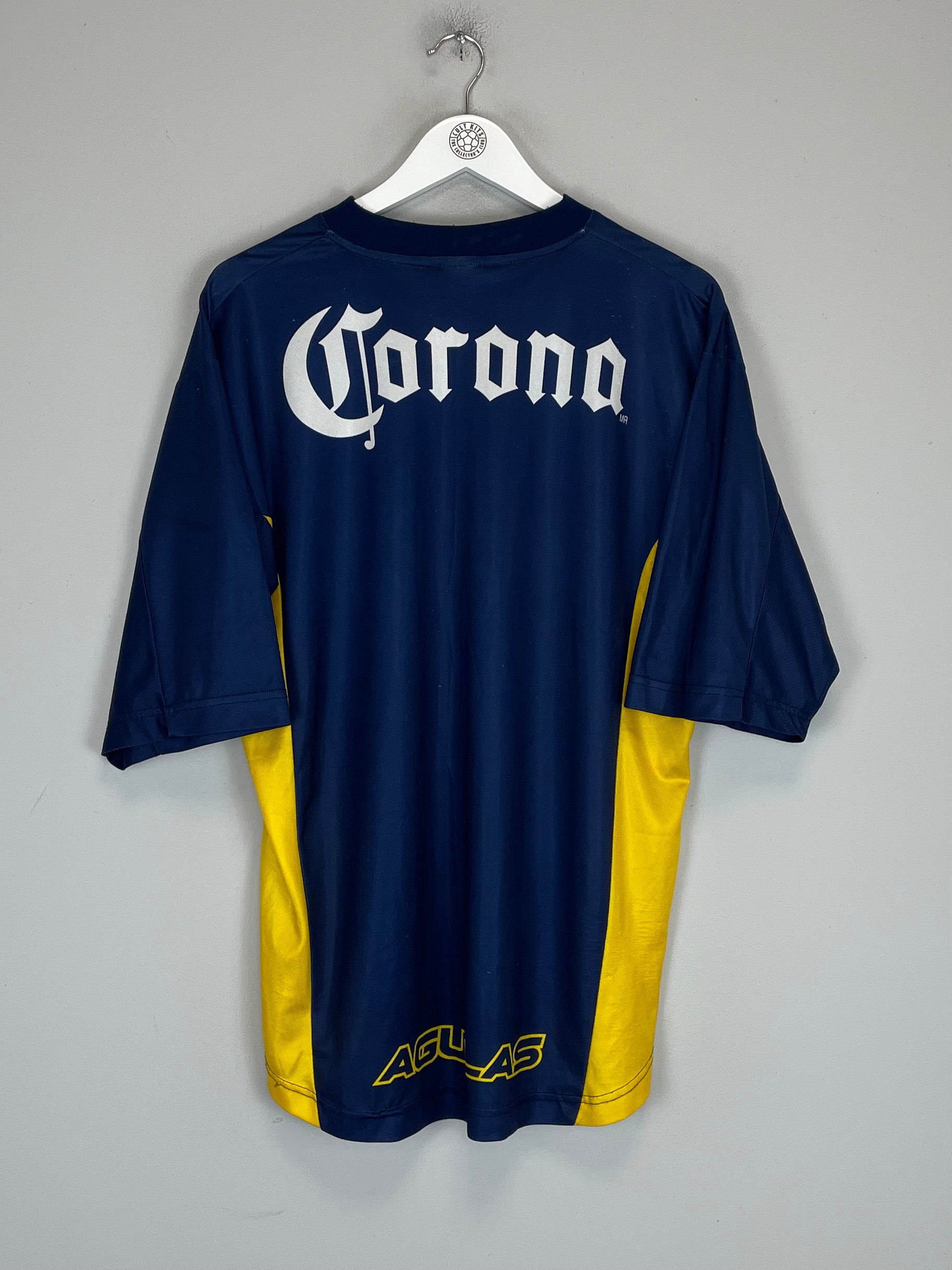 Shop 2000/01 CLUB AMERICA AWAY SHIRT (L) NIKE, classic football shirts, vintage football shirts & retro soccer jerseys at Cult Kits