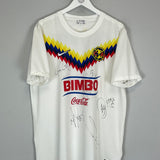 Shop 2012/13 CLUB AMERICA *SIGNED* THIRD SHIRT (XL) NIKE, classic football shirts, vintage football shirts & retro soccer jerseys at Cult Kits