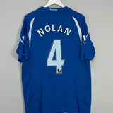 Shop 2010/11 NEWCASTLE NOLAN #4 *MATCH ISSUED + SIGNED* AWAY SHIRT (XL) PUMA, classic football shirts, vintage football shirts & retro soccer jerseys at Cult Kits