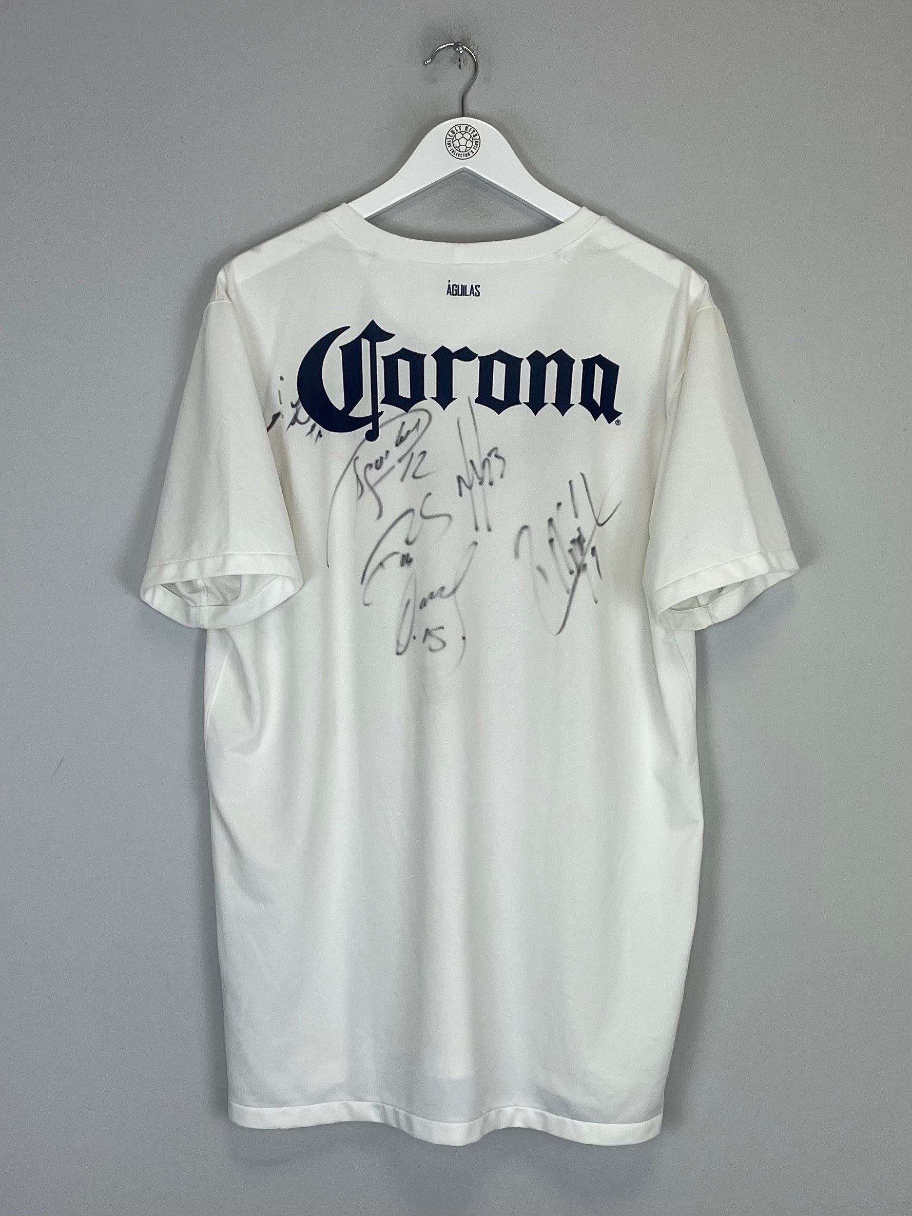 Shop 2012/13 CLUB AMERICA *SIGNED* THIRD SHIRT (XL) NIKE, classic football shirts, vintage football shirts & retro soccer jerseys at Cult Kits