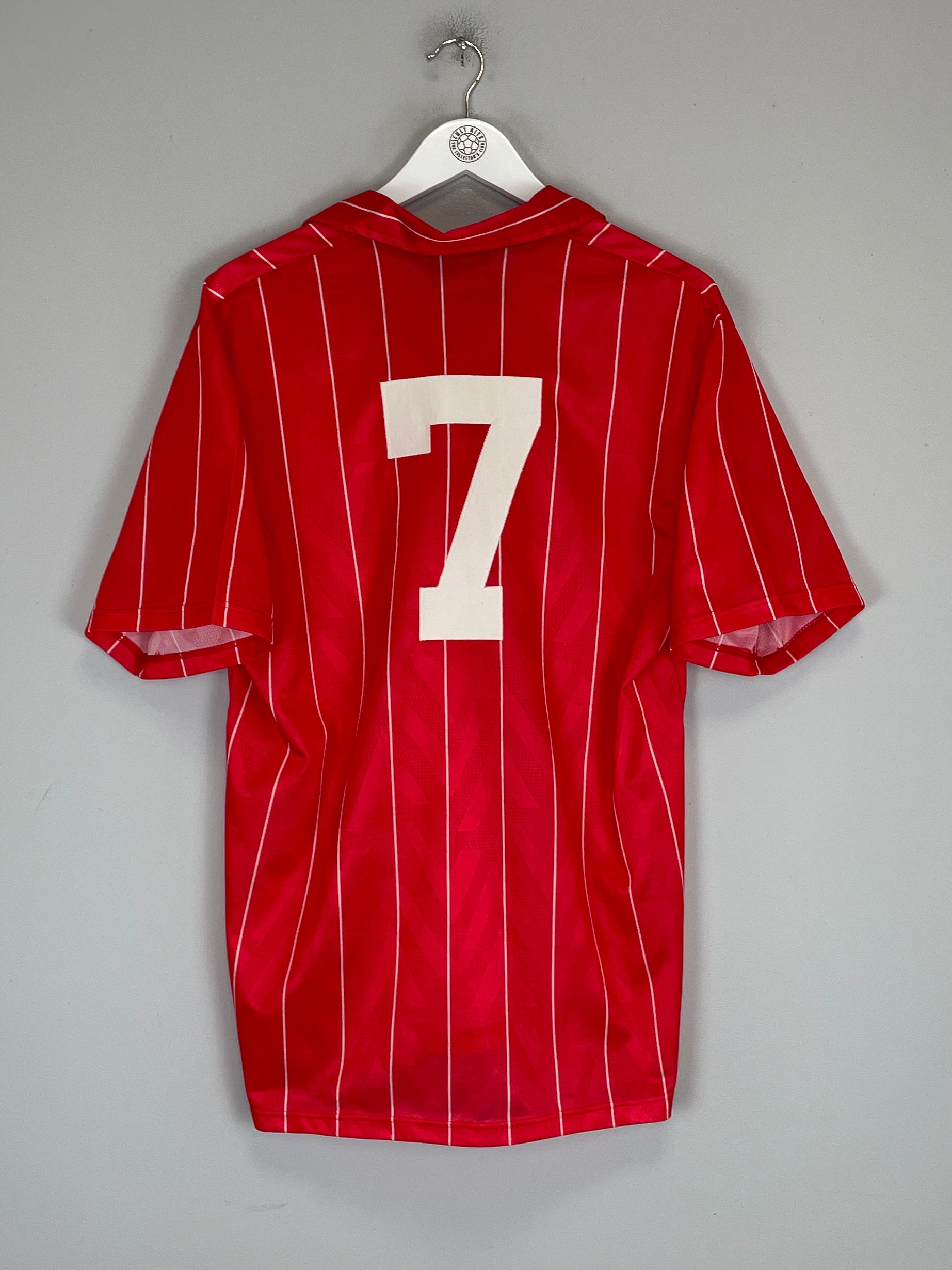 Shop 1992/93 NOTTINGHAM FOREST #7 *MINT* HOME SHIRT (L) UMBRO, classic football shirts, vintage football shirts & retro soccer jerseys at Cult Kits