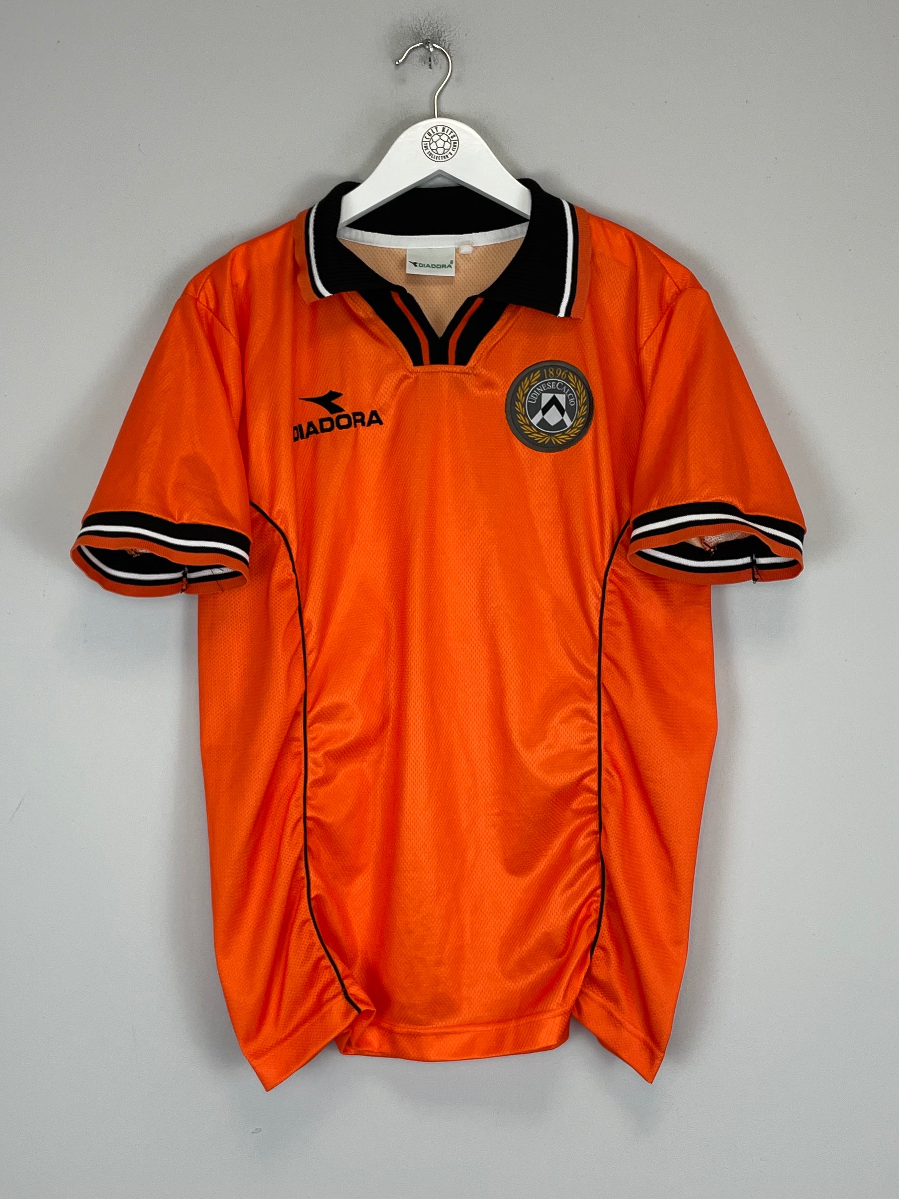 Shop 1998/99 UDINESE AWAY SHIRT (S) DIADORA, classic football shirts, vintage football shirts & retro soccer jerseys at Cult Kits