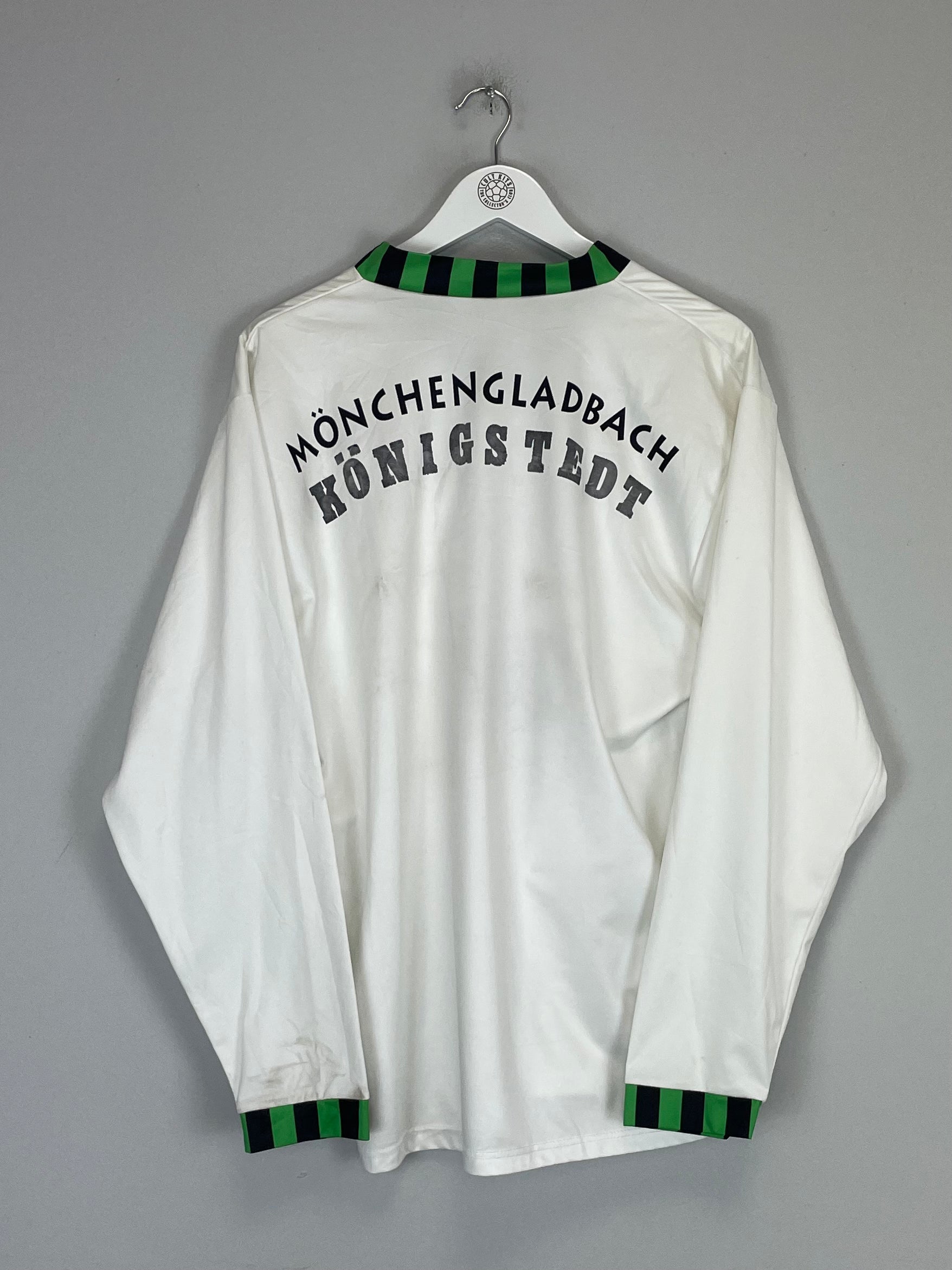Shop 1992/94 MONCHENGLADBACH L/S HOME SHIRT (L) ASICS, classic football shirts, vintage football shirts & retro soccer jerseys at Cult Kits