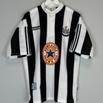 Shop 1995/97 NEWCASTLE UNITED *BNWOT* HOME SHIRT (L) ADIDAS, classic football shirts, vintage football shirts & retro soccer jerseys at Cult Kits