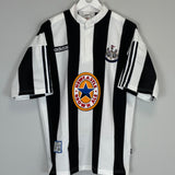 Shop 1995/97 NEWCASTLE UNITED *BNWOT* HOME SHIRT (L) ADIDAS, classic football shirts, vintage football shirts & retro soccer jerseys at Cult Kits