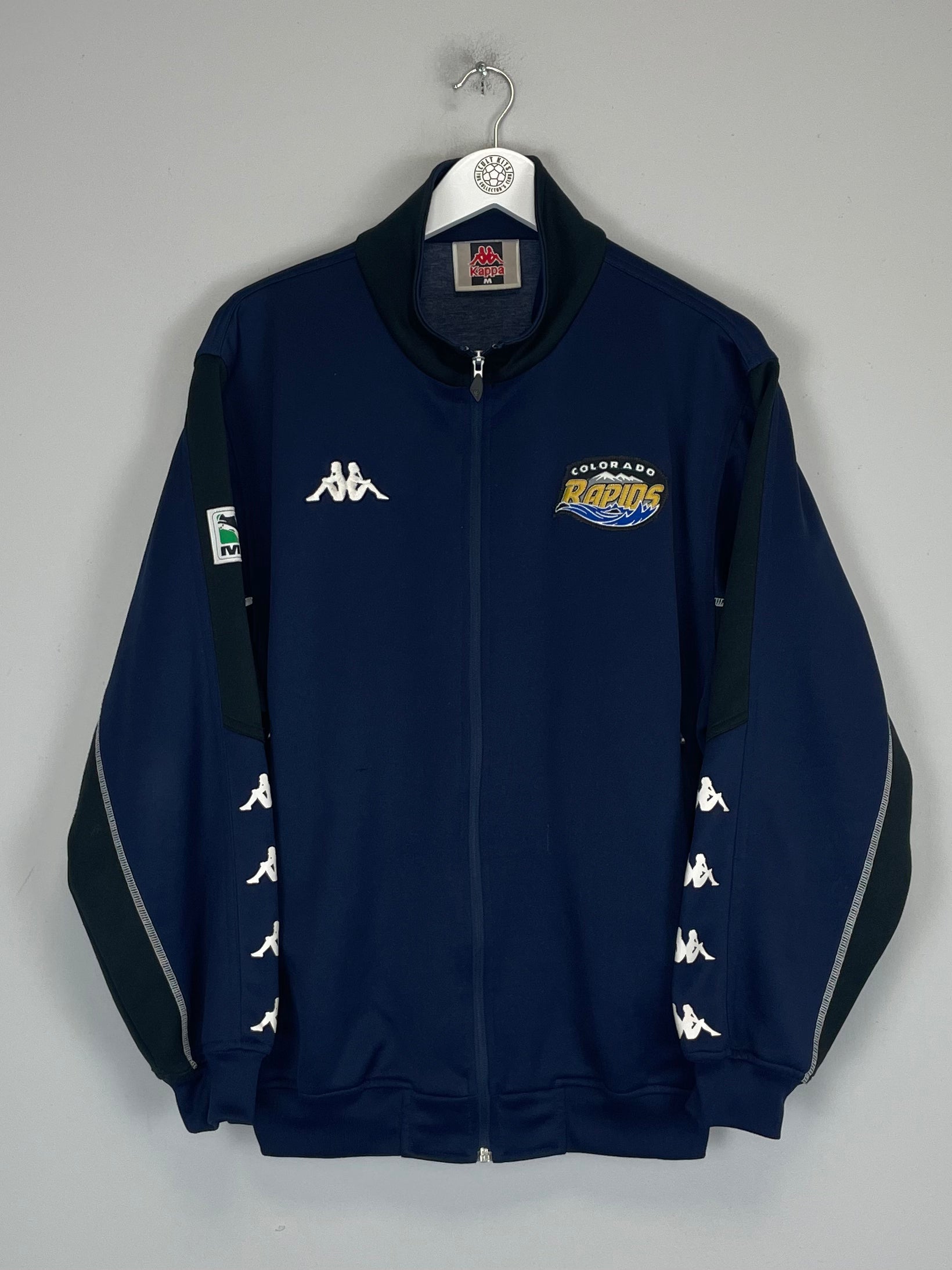 Shop 2001/02 COLORADO RAPIDS TRACK JACKET (M) KAPPA, classic football shirts, vintage football shirts & retro soccer jerseys at Cult Kits