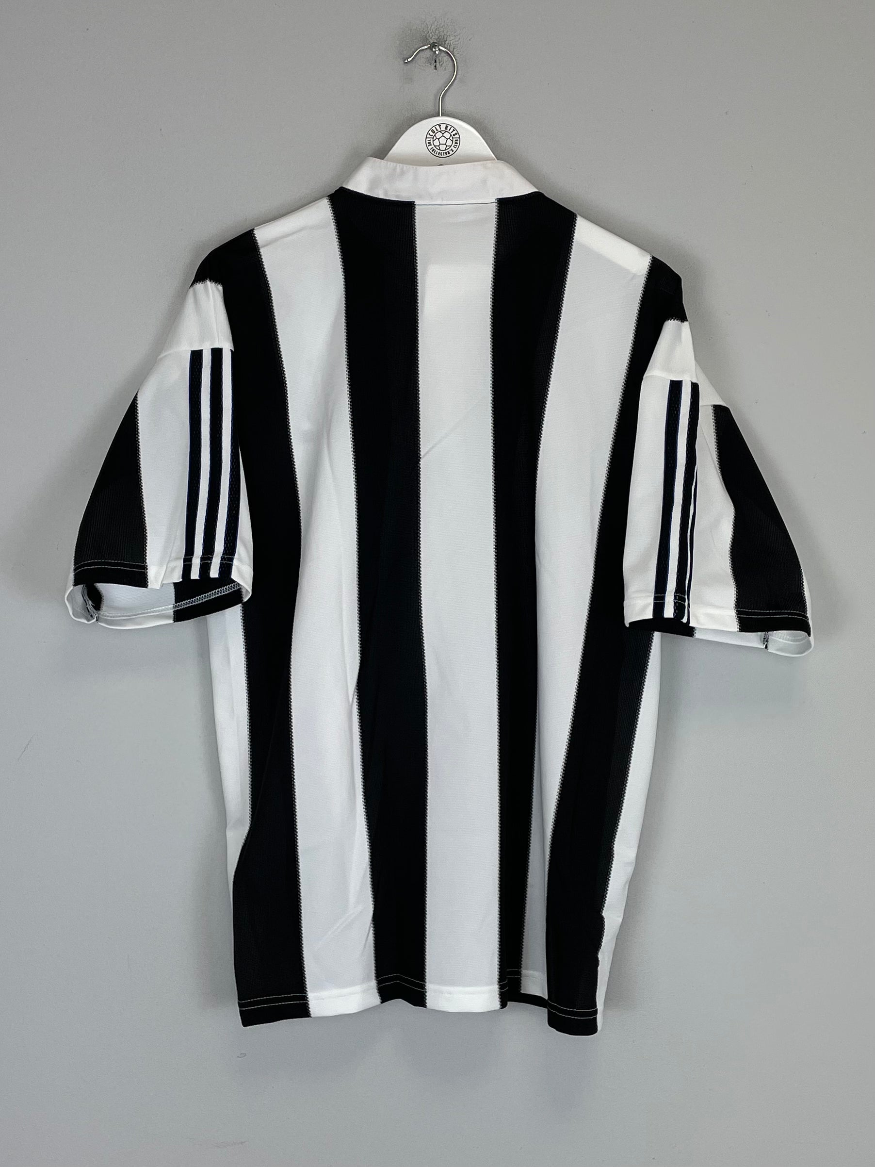 Shop 1995/97 NEWCASTLE UNITED *BNWOT* HOME SHIRT (L) ADIDAS, classic football shirts, vintage football shirts & retro soccer jerseys at Cult Kits