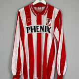 Shop 1994/95 CANNES L/S HOME SHIRT (XL) ABM, classic football shirts, vintage football shirts & retro soccer jerseys at Cult Kits