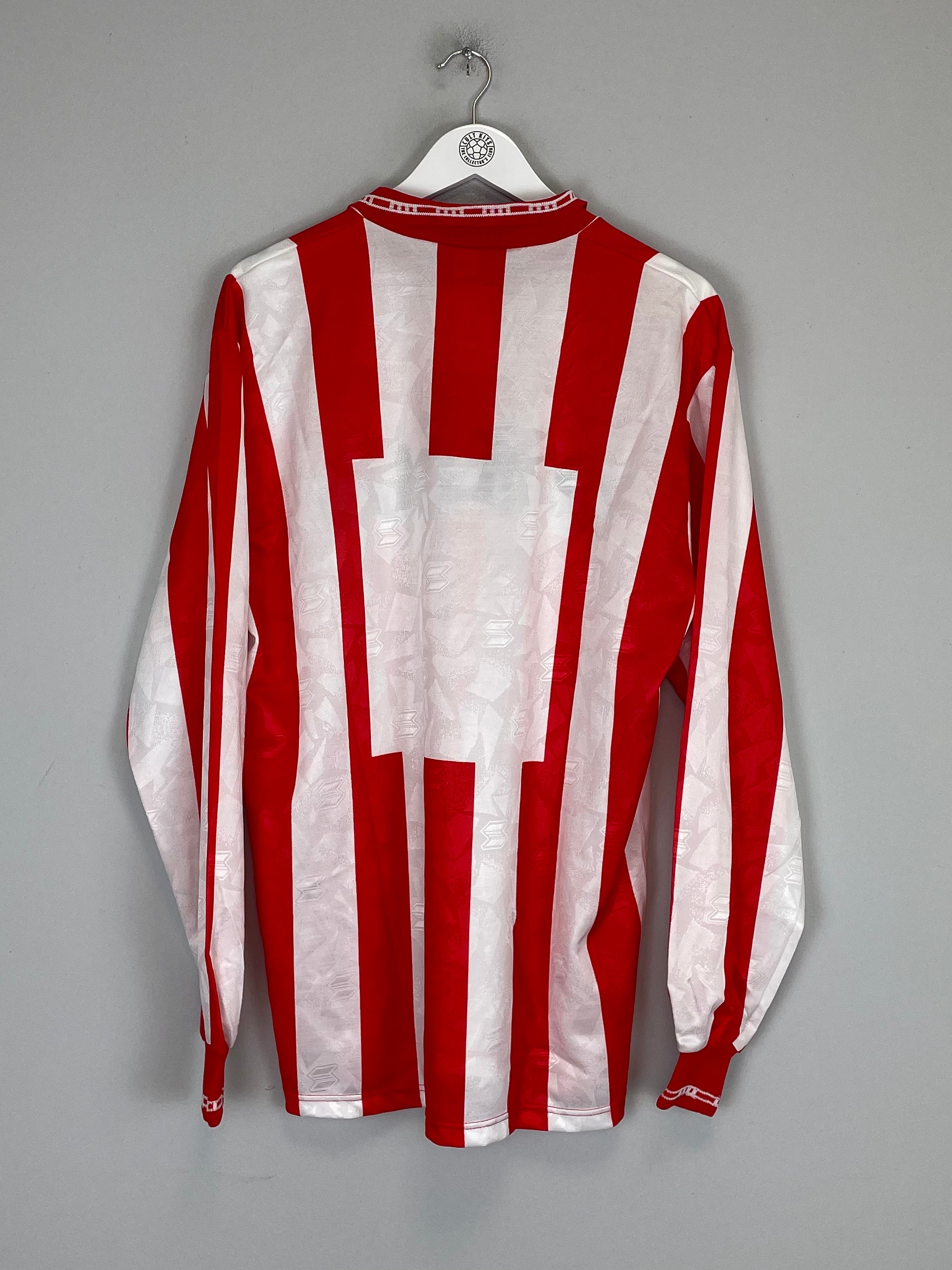 Shop 1994/95 CANNES L/S HOME SHIRT (XL) ABM, classic football shirts, vintage football shirts & retro soccer jerseys at Cult Kits