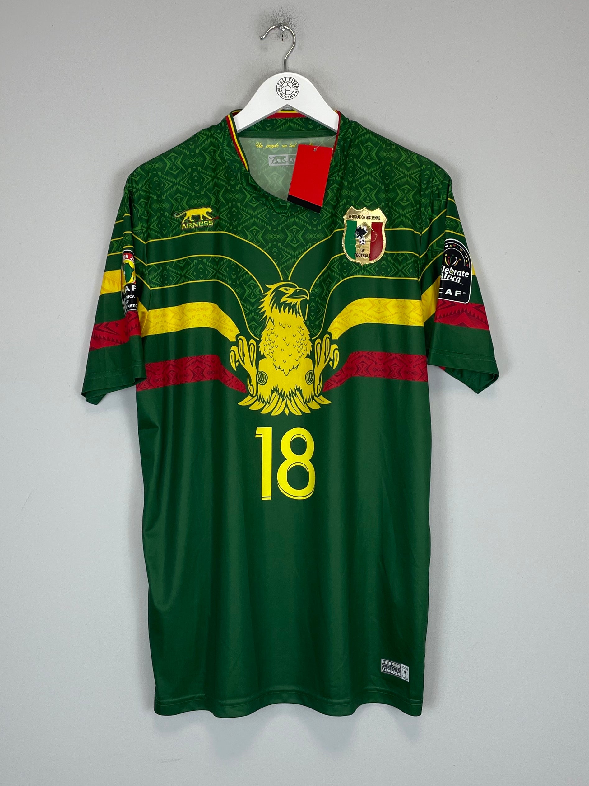Shop 2021/22 MALI KONE #18 *BNWT* HOME SHIRT (XL) AIRNESS, classic football shirts, vintage football shirts & retro soccer jerseys at Cult Kits