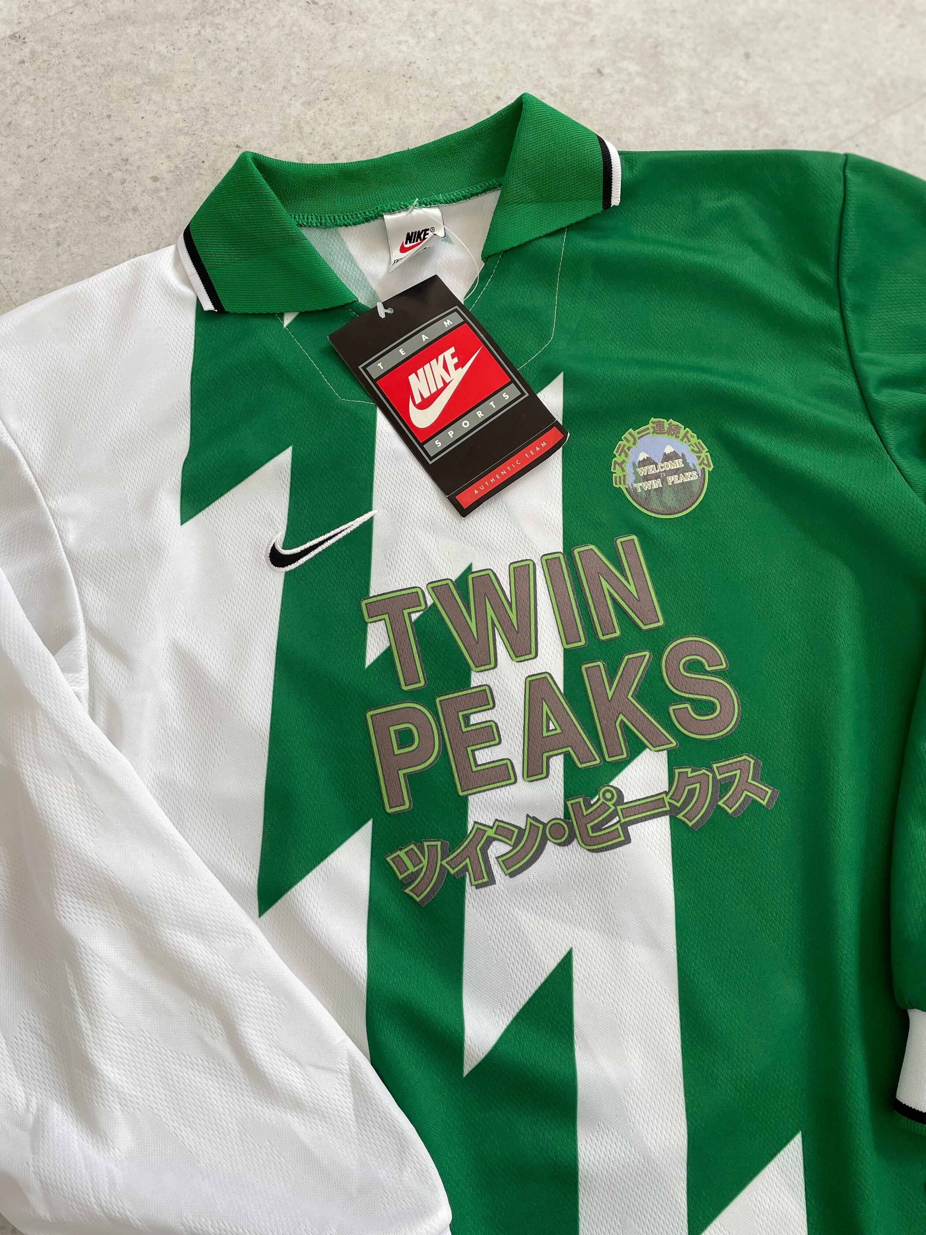 Shop 1990 CULT KITS X TWIN PEAKS JAPANESE MOVIE MASHUP (BNWT) M NIKE, classic football shirts, vintage football shirts & retro soccer jerseys at Cult Kits