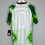 Shop 2020/21 NIGERIA *BNWT* HOME SHIRT (M) NIKE, classic football shirts, vintage football shirts & retro soccer jerseys at Cult Kits