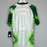 Shop 2020/21 NIGERIA *BNWT* HOME SHIRT (M) NIKE, classic football shirts, vintage football shirts & retro soccer jerseys at Cult Kits