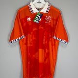 Shop 1996 NETHERLANDS *BNWT* HOME SHIRT (L) LOTTO, classic football shirts, vintage football shirts & retro soccer jerseys at Cult Kits