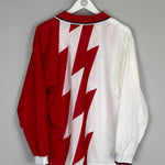 Shop 1995/97 TWIN PEAKS X JAPANESE MOVIE MASHUP SHIRT (M) NIKE, classic football shirts, vintage football shirts & retro soccer jerseys at Cult Kits