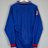 Shop 1997/98 JAWS X JAPANESE MOVIE MASHUP SHIRT (L) UMBRO, classic football shirts, vintage football shirts & retro soccer jerseys at Cult Kits