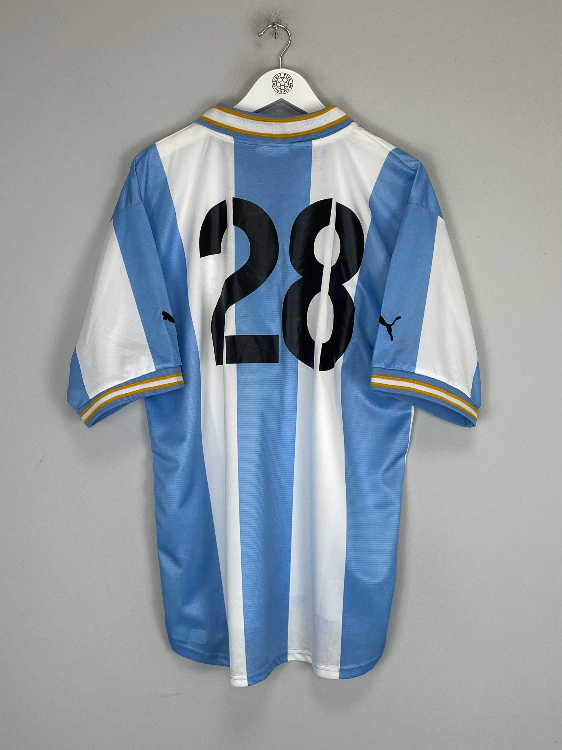Shop 1999/00 TREMORS X JAPANESE MOVIE MASHUP SHIRT (XL) PUMA, classic football shirts, vintage football shirts & retro soccer jerseys at Cult Kits