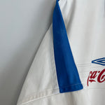 Shop 2003/04 CRUZ AZUL DELGADO #16 AWAY SHIRT (L) UMBRO, classic football shirts, vintage football shirts & retro soccer jerseys at Cult Kits