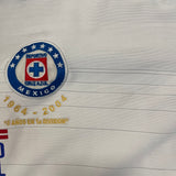 Shop 2003/04 CRUZ AZUL DELGADO #16 AWAY SHIRT (L) UMBRO, classic football shirts, vintage football shirts & retro soccer jerseys at Cult Kits