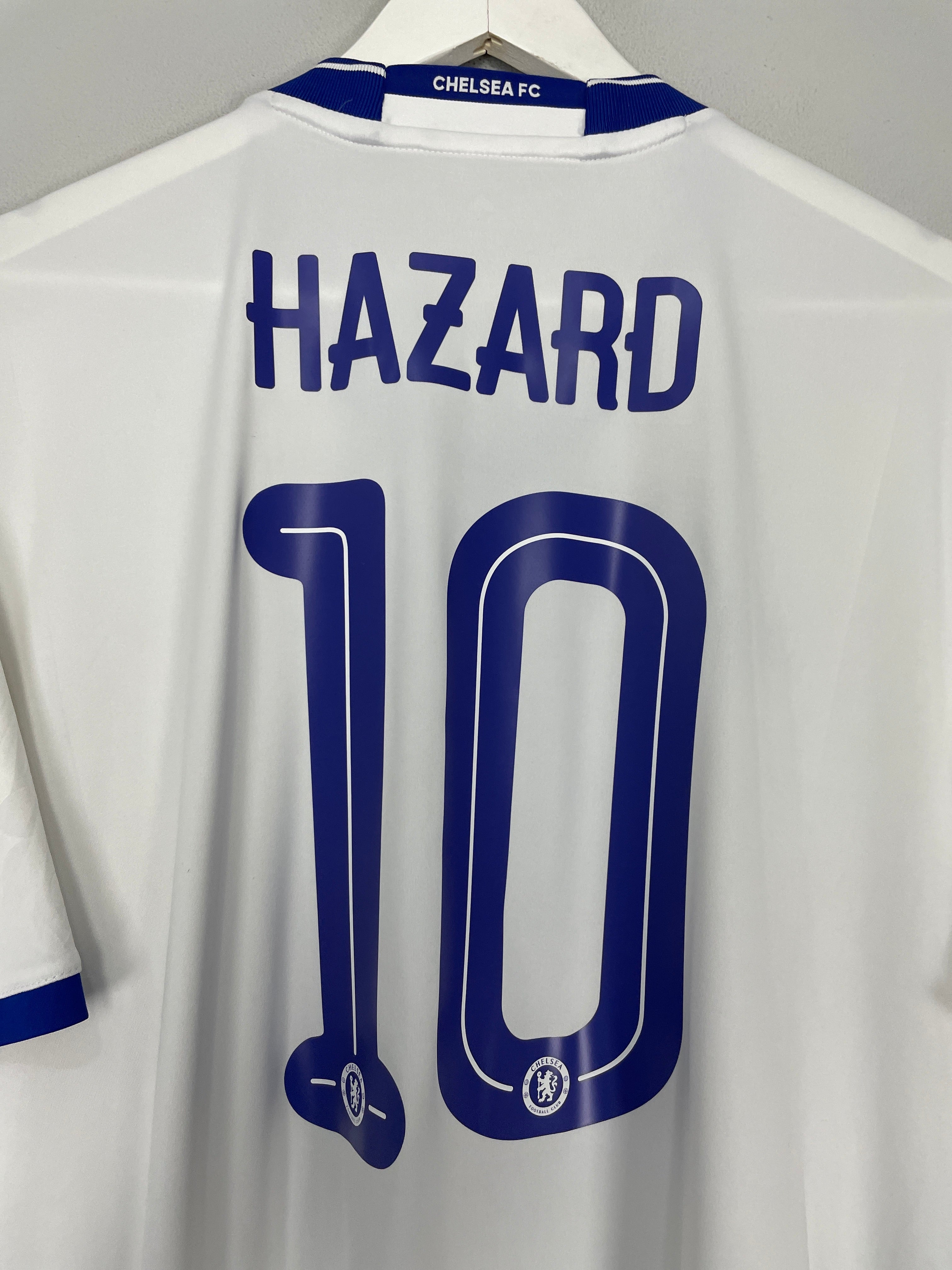 Shop 2016/17 CHELSEA HAZARD #10 AWAY SHIRT (XXL) ADIDAS, classic football shirts, vintage football shirts & retro soccer jerseys at Cult Kits
