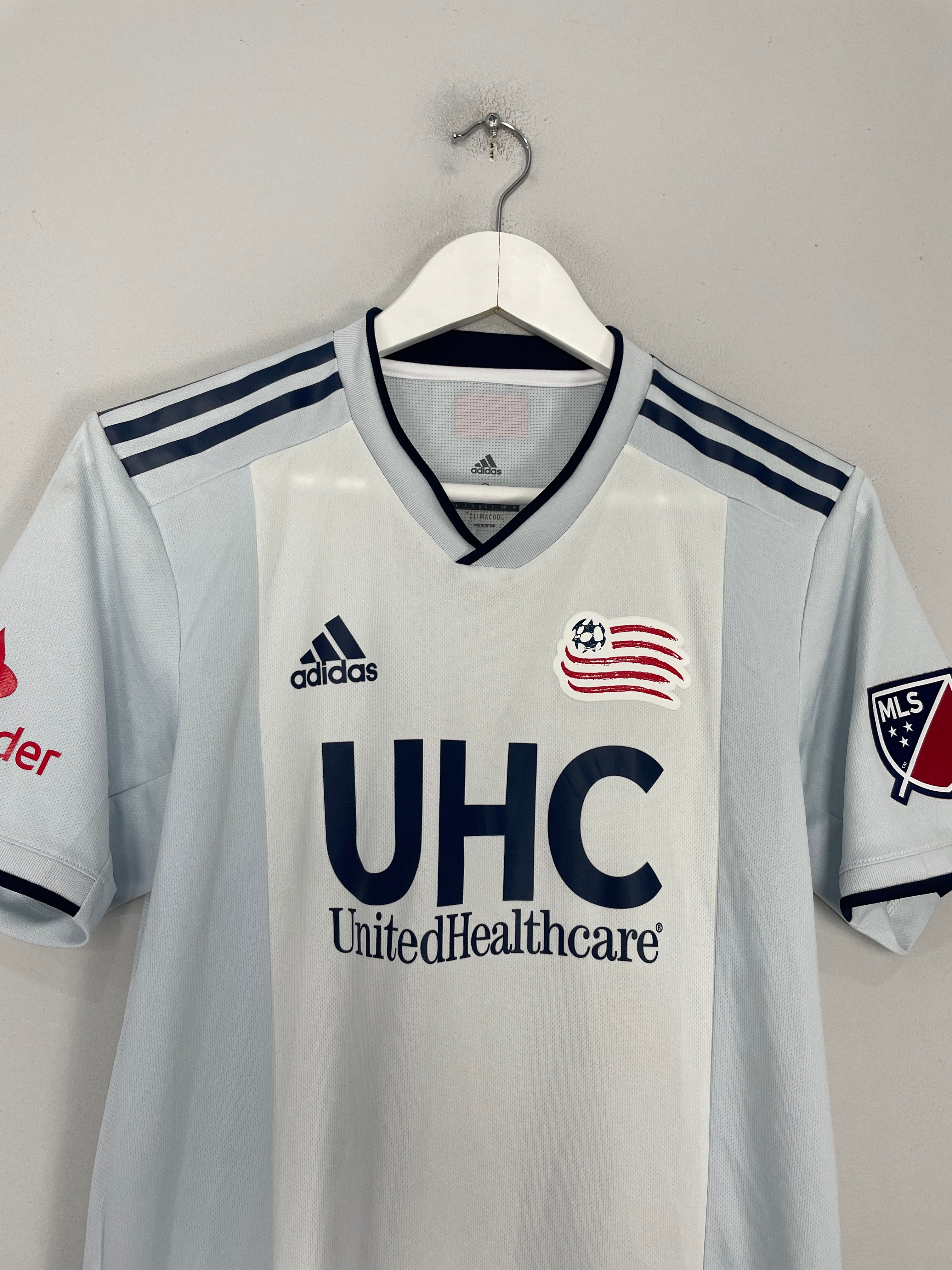 Shop 2019/20 NEW ENGLAND REVOLUTION ROWE #11 AUTHENTIC AWAY SHIRT (S) ADIDAS, classic football shirts, vintage football shirts & retro soccer jerseys at Cult Kits