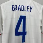 Shop 2014/15 USA BRADLEY #4 HOME SHIRT (M) NIKE, classic football shirts, vintage football shirts & retro soccer jerseys at Cult Kits