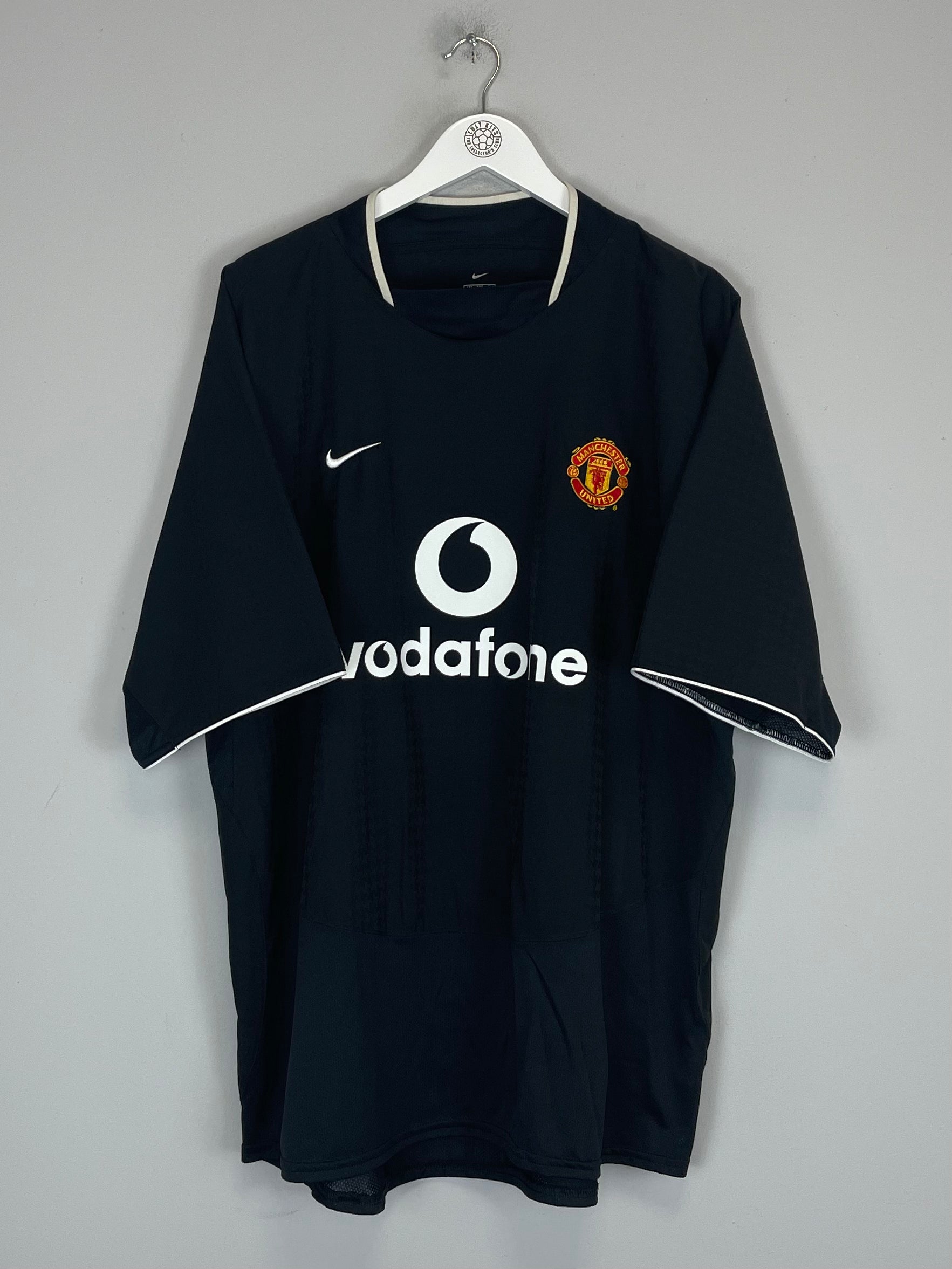 Shop 2003/05 MANCHESTER UNITED KEANE #16 AWAY SHIRT (XXL) NIKE, classic football shirts, vintage football shirts & retro soccer jerseys at Cult Kits