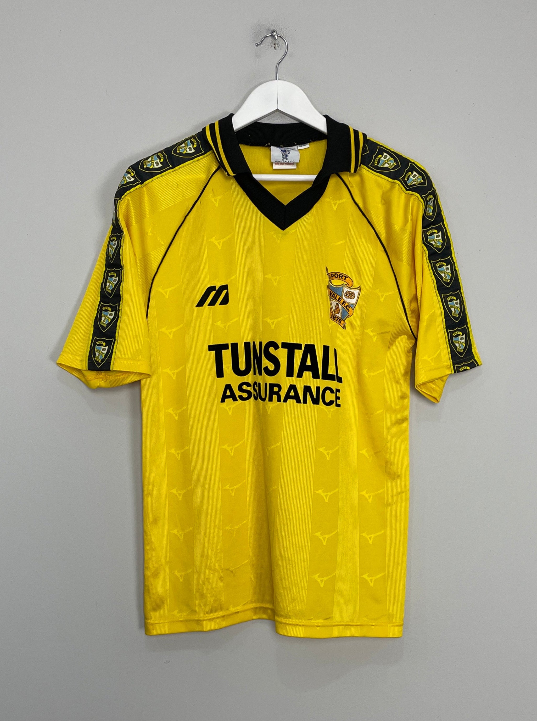 Shop 1998/00 PORT VALE AWAY SHIRT (M) MIZUNO, classic football shirts, vintage football shirts & retro soccer jerseys at Cult Kits