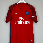 Shop 2016/17 PSG AWAY SHIRT (M) NIKE, classic football shirts, vintage football shirts & retro soccer jerseys at Cult Kits