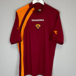 Shop 2005/06 ROMA TOTTI #10 HOME SHIRT (XL) DIADORA, classic football shirts, vintage football shirts & retro soccer jerseys at Cult Kits