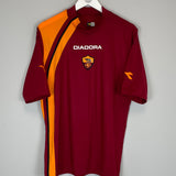 Shop 2005/06 ROMA TOTTI #10 HOME SHIRT (XL) DIADORA, classic football shirts, vintage football shirts & retro soccer jerseys at Cult Kits