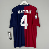Shop 2011/12 CAGLIARI NAINGGOLAN #4 *BNWT* HOME SHIRT (XL) KAPPA, classic football shirts, vintage football shirts & retro soccer jerseys at Cult Kits