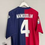 Shop 2011/12 CAGLIARI NAINGGOLAN #4 *BNWT* HOME SHIRT (XL) KAPPA, classic football shirts, vintage football shirts & retro soccer jerseys at Cult Kits