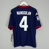 Shop 2011/12 CAGLIARI NAINGGOLAN #4 *BNWT* FOURTH SHIRT (MULTIPLE SIZES) KAPPA, classic football shirts, vintage football shirts & retro soccer jerseys at Cult Kits
