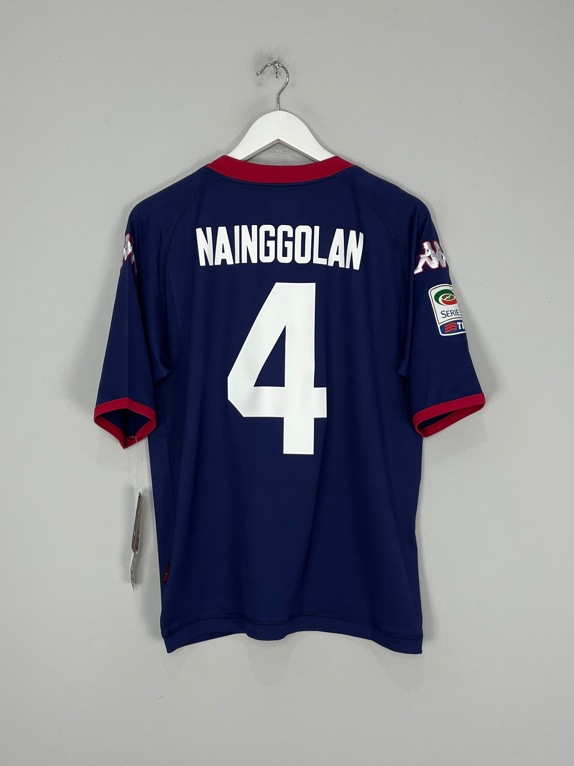 Shop 2011/12 CAGLIARI NAINGGOLAN #4 *BNWT* FOURTH SHIRT (MULTIPLE SIZES) KAPPA, classic football shirts, vintage football shirts & retro soccer jerseys at Cult Kits