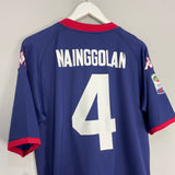 Shop 2011/12 CAGLIARI NAINGGOLAN #4 *BNWT* FOURTH SHIRT (MULTIPLE SIZES) KAPPA, classic football shirts, vintage football shirts & retro soccer jerseys at Cult Kits