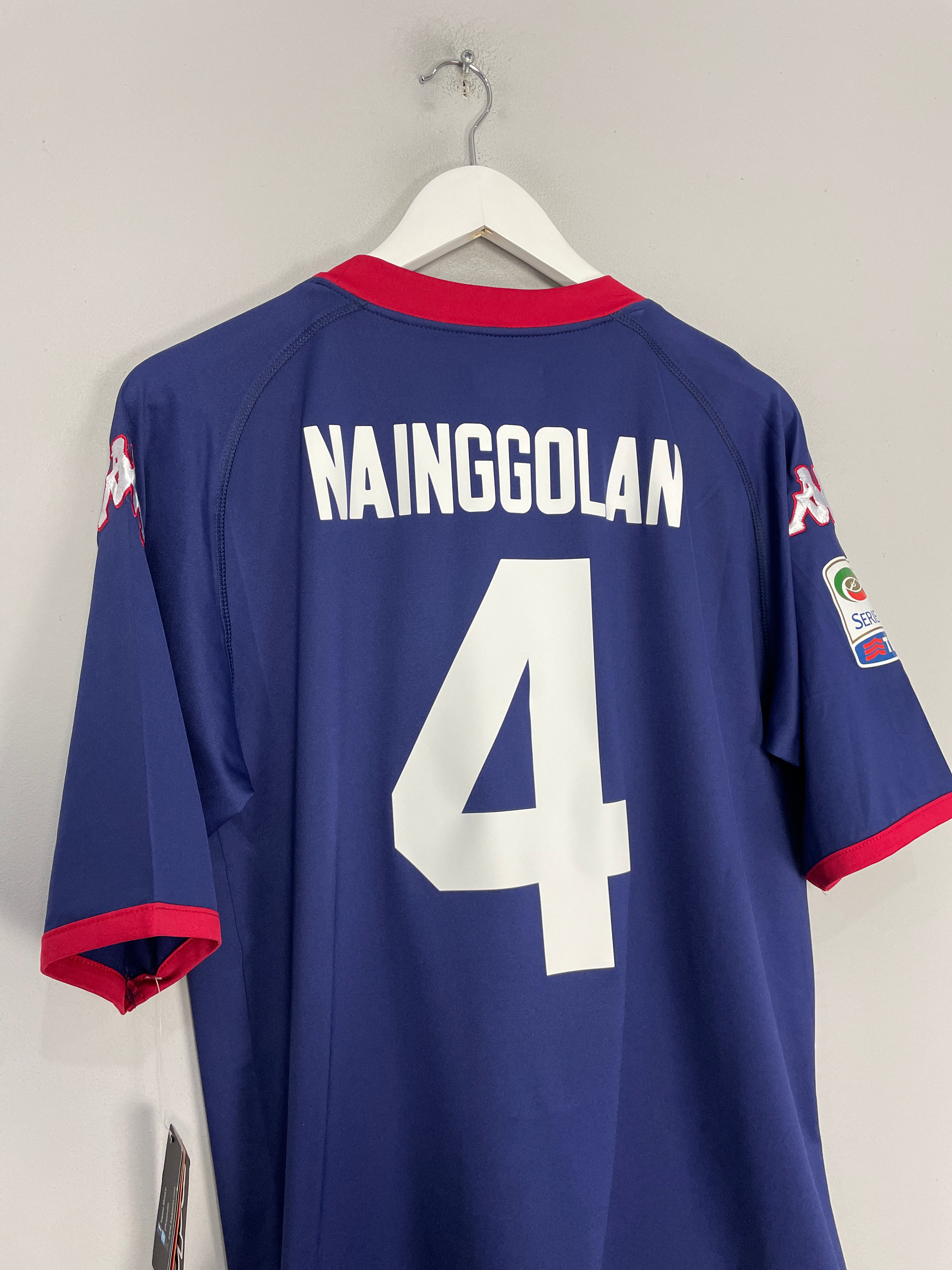 Shop 2011/12 CAGLIARI NAINGGOLAN #4 *BNWT* FOURTH SHIRT (MULTIPLE SIZES) KAPPA, classic football shirts, vintage football shirts & retro soccer jerseys at Cult Kits