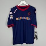 Shop 2011/12 CAGLIARI NAINGGOLAN #4 *BNWT* FOURTH SHIRT (MULTIPLE SIZES) KAPPA, classic football shirts, vintage football shirts & retro soccer jerseys at Cult Kits