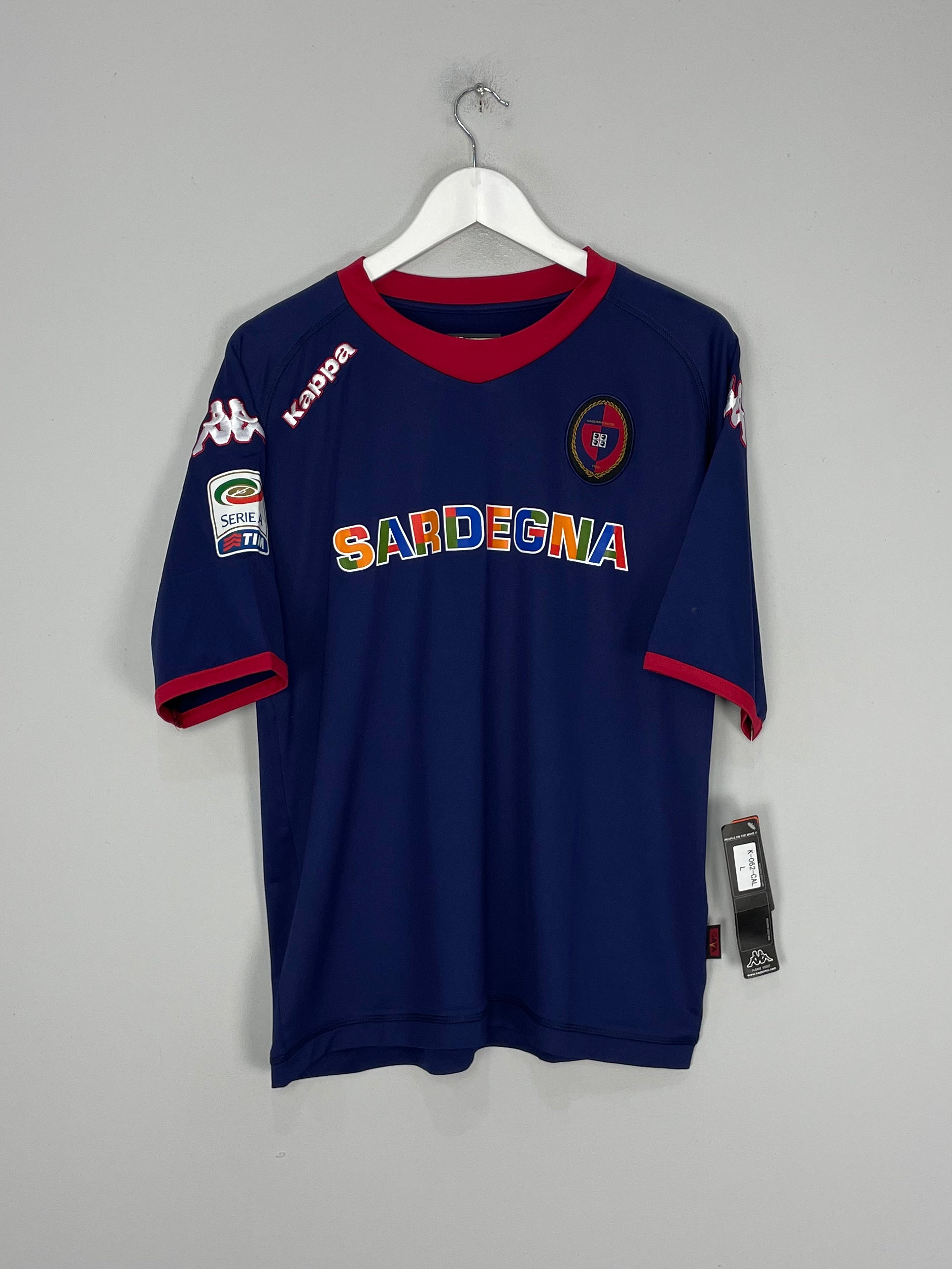 Shop 2011/12 CAGLIARI NAINGGOLAN #4 *BNWT* FOURTH SHIRT (MULTIPLE SIZES) KAPPA, classic football shirts, vintage football shirts & retro soccer jerseys at Cult Kits