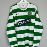 Shop 2007/08 CELTIC NAKAMURA #25 L/S HOME SHIRT (XL) NIKE, classic football shirts, vintage football shirts & retro soccer jerseys at Cult Kits
